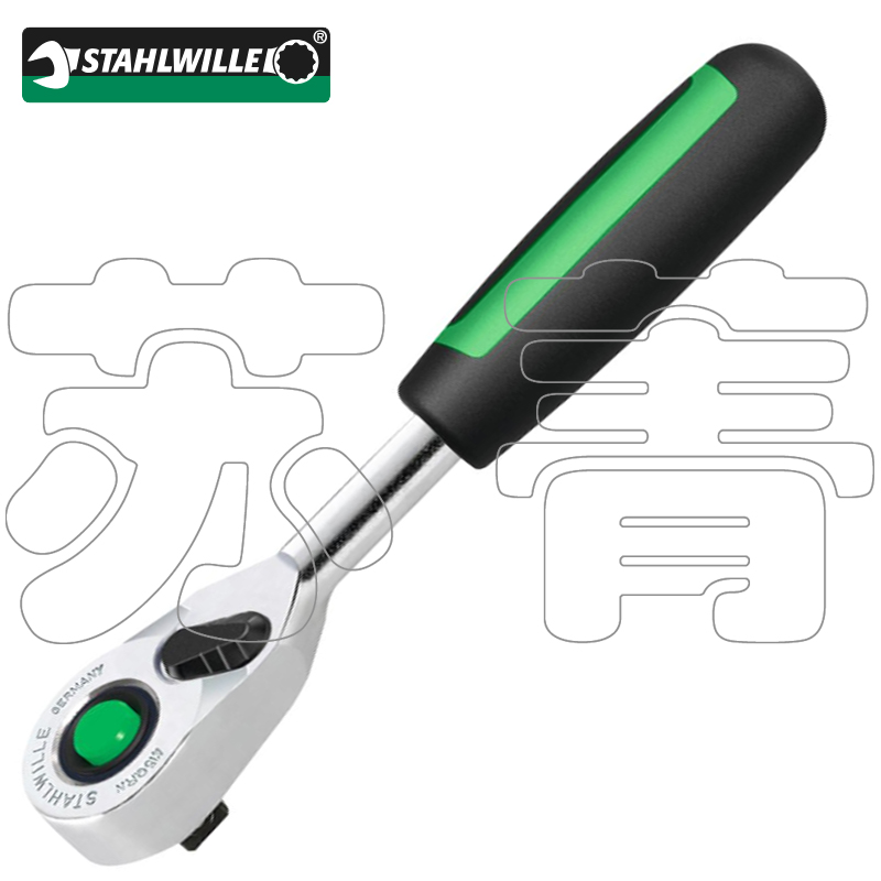 德国原装达威力STAHLWILLE双向细齿棘轮扳手1/4带快速释放415QR N