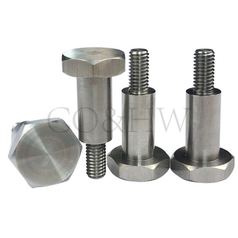 不锈钢长度指定型 支点用台阶螺丝 外六角型FCBDL4/5/6/8/10/12