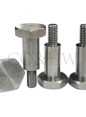 不锈钢长度指定型 支点用台阶螺丝 外六角型FCBDL4/5/6/8/10/12