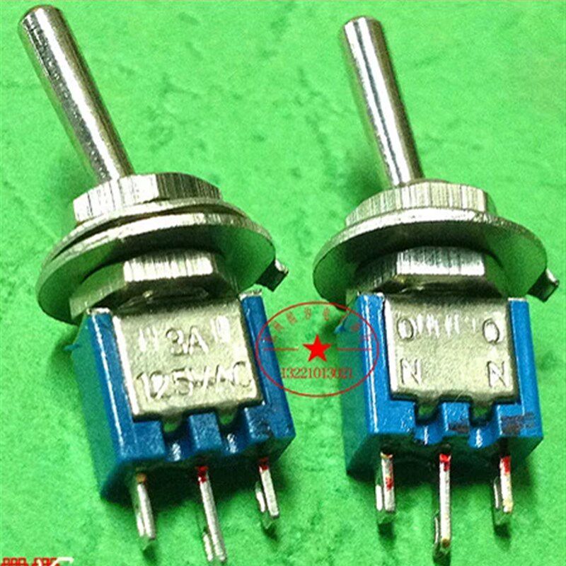 超小型 5MM 钮子开关 SMTS-102 蓝色钮子 MTS-102