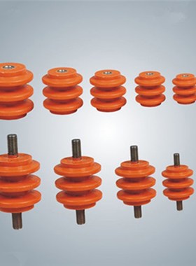 配电箱柜黄色绝缘子M6/8/10 高低压零地排绝缘支柱30/40/50带镙杆
