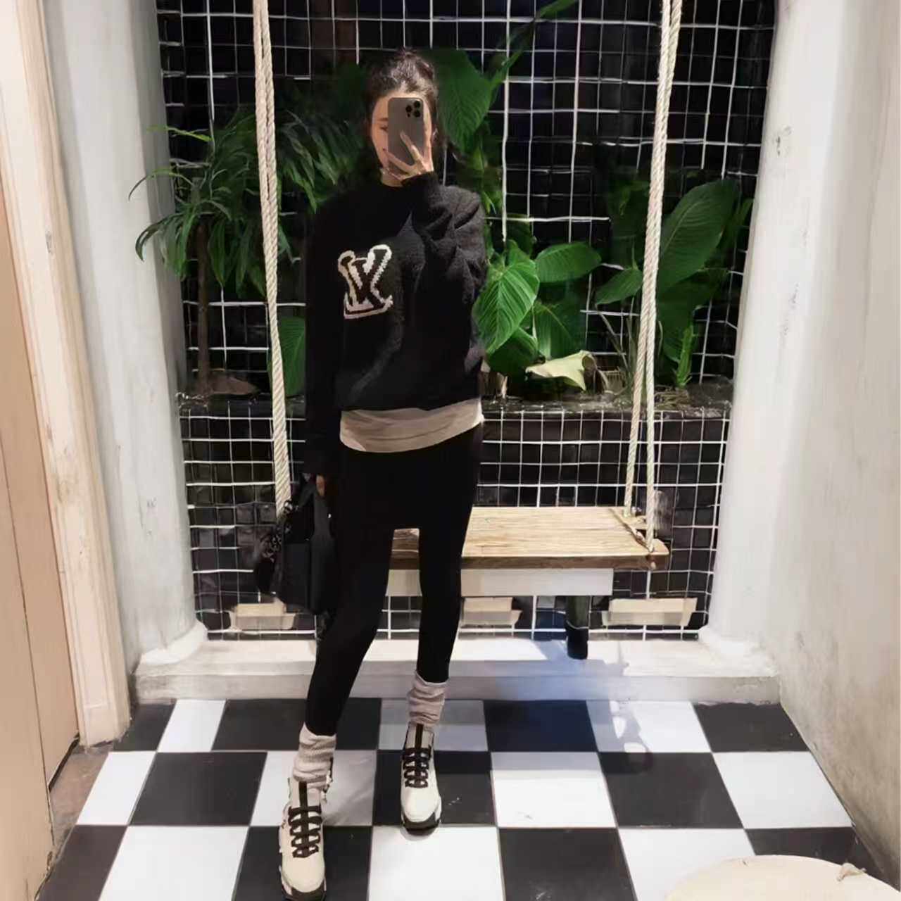 毛针织衫时尚2025年冬季新款