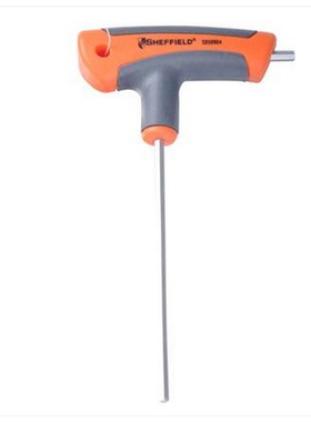 钢盾S050902 公制T型内六角扳手单个S2自行车内六角螺丝刀平头