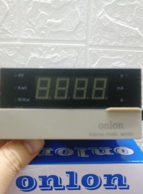 安龙ONLON 数显电能参数表 BW6-AV400AA5 功率/电流/电压