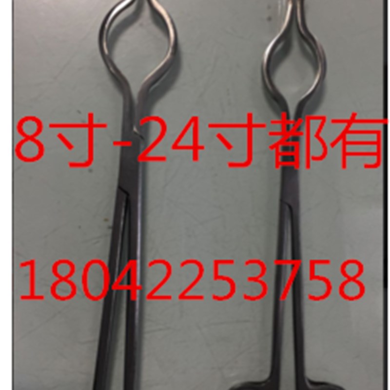 铂金包头坩埚钳8寸-24寸不锈钢坩埚钳体各规格供应