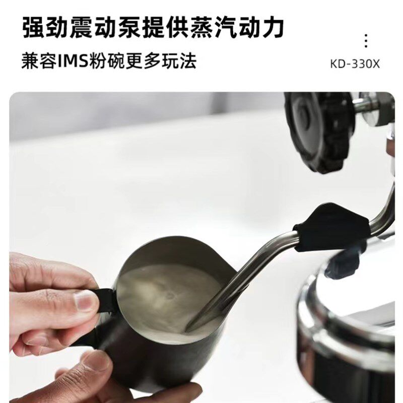 WP惠家KD-330X意式半自动咖啡机商用家用小型单头齿轮泵锅炉330J
