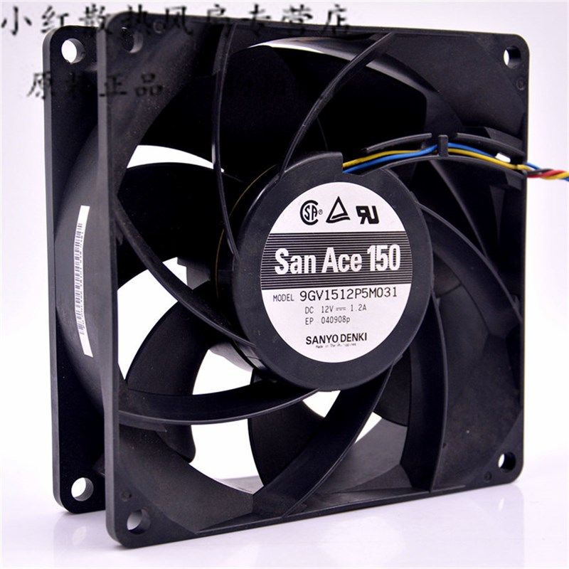 Sanyo/三洋 15050 15CM 9GV1512P5M031 12V 1.2A  暴力大风量风扇