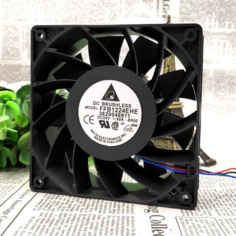 台达PFB1224EHE/UHE/GHE FFB1224SHE/EHE变频器12CM厘米12038 24V