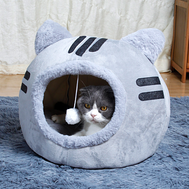 猫窝冬季保暖封闭式安全感加厚冬天猫床猫别墅四季通用大号猫房子,宠物/宠物食品及用品,猫窝/屋/帐篷/沙发,淘宝优惠券,粉丝福利购,淘宝优惠卷