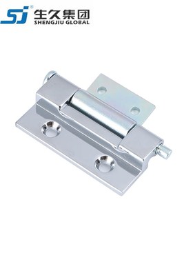 生久柜锁门锁铰链合页不锈钢铰链CL232喷砂镀铬铰链配电箱柜铰链