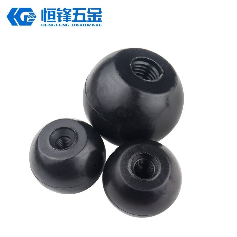 球头手柄螺母圆头胶木把手电木机床拉手球形旋钮手轮M6M8M10M12