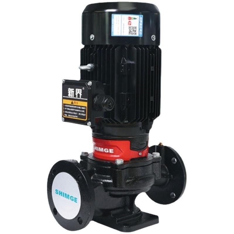 新界SGL/W25/32/40立卧式管道增压泵单级单吸离心泵冷热水循环泵