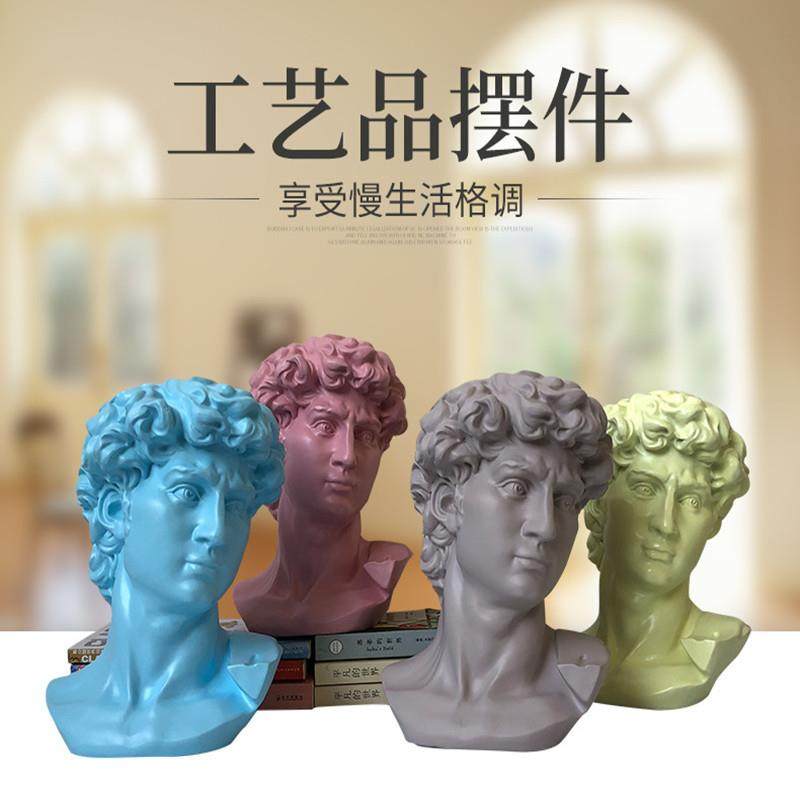 书柜雕塑抽象工艺品玄关人物摆件现代家居装饰品客厅桌面