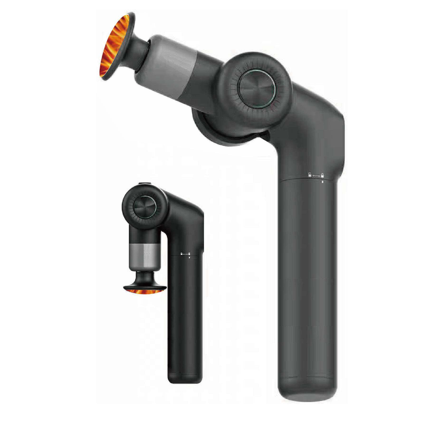 发热筋膜枪拉伸手柄按摩臂可折叠免加油静音设计大功率大行程