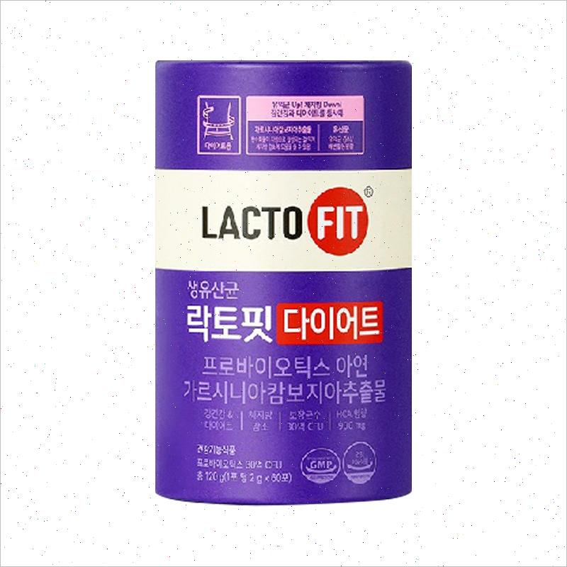 现货保税仓 韩国本土版钟根堂LACTOFIT乐多飞体脂益生菌2g*60条#