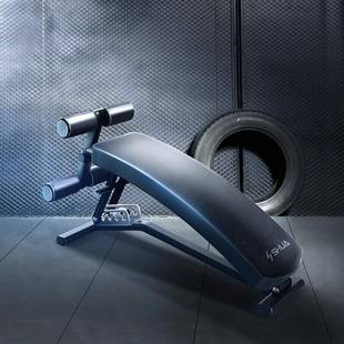 G5755多功能仰卧板家用仰卧起坐健身器材哑铃凳腹肌健腹板