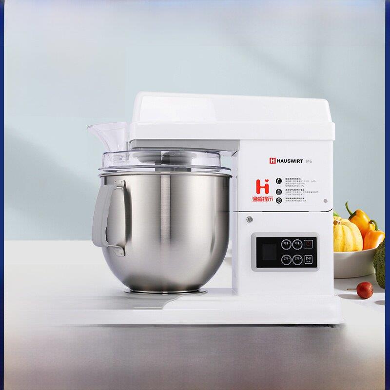 海石M6家用厨师机商用鲜奶机多功能搅拌7升揉面机全自动小型和面