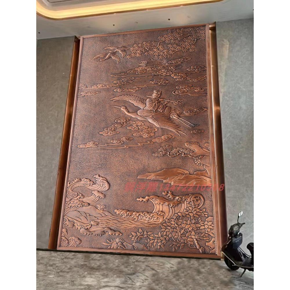 铜浮雕定制大型铜浮雕室内装饰铜壁画铜板画室外墙面铜浮雕墙厂家
