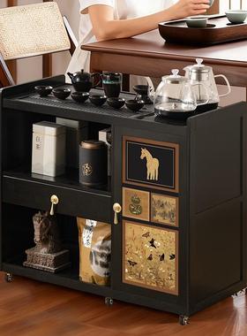 新中式茶桌小茶台NOD家茶移动茶水柜泡茶一体茶用几喝桌可子全套