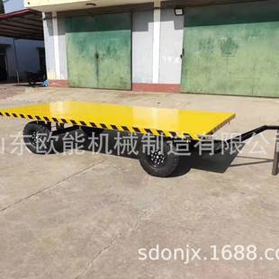 家平板运拖车牵引厂平板拖车重型工具车电动牵引车输632需按制作