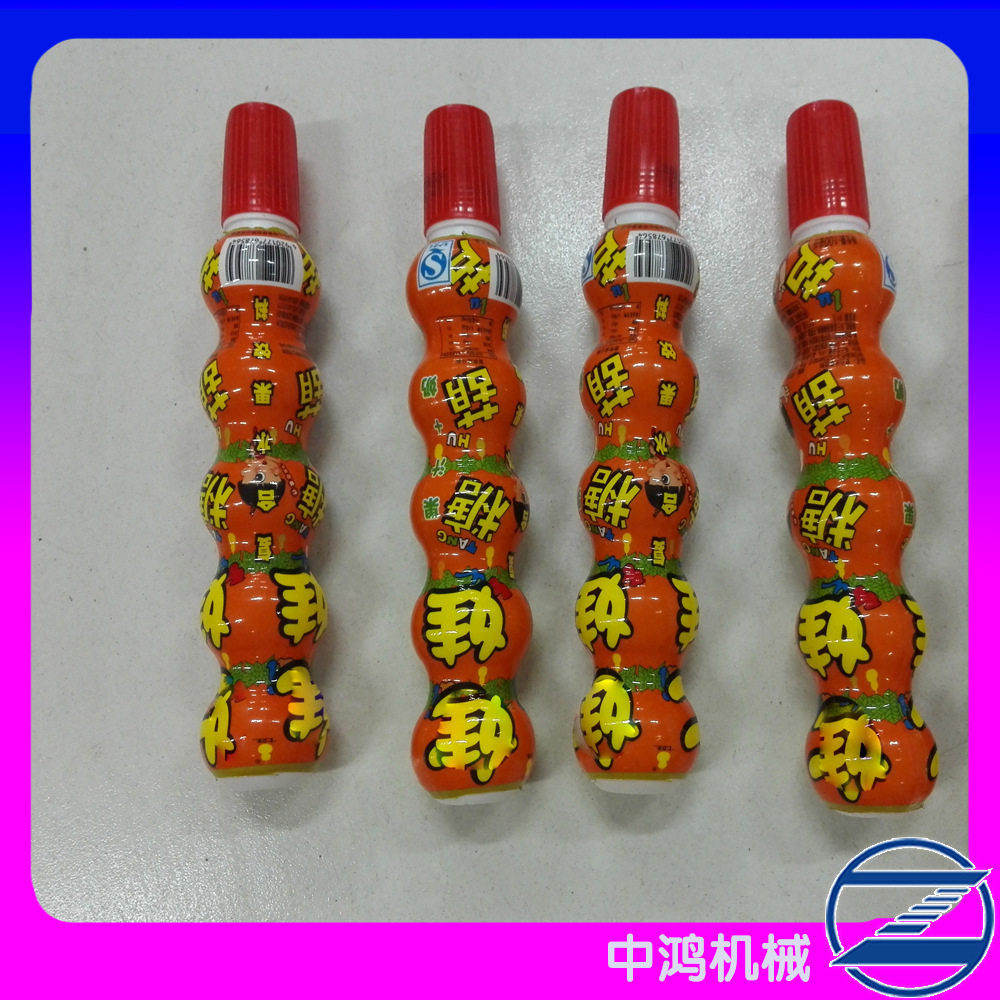 中鸿葫芦瓶果冻套标机终身维护