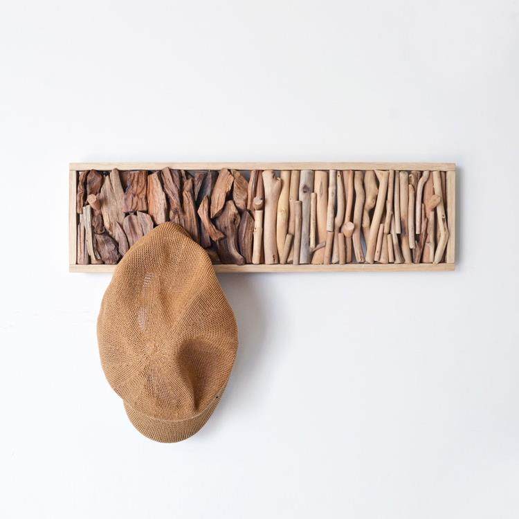 ?创意手工实衣帽木钩Fhffrwfx壁挂卧室玄打关门后衣架免孔墙装上,收纳整理,挂钩/粘钩,淘宝优惠券,粉丝福利购,淘宝优惠卷