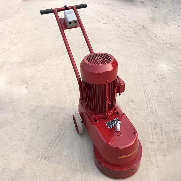 手推式机电动水磨石DMS设350混凝土面打磨机路水泥地面KPW抛光备