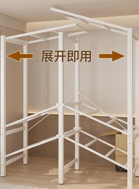 免装柜家用卧室单人衣小户型折安叠衣柜出FQT租房用简易衣柜结耐