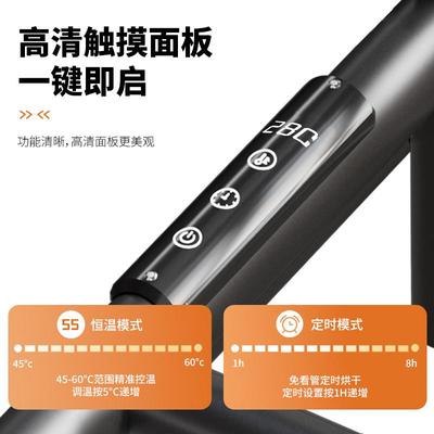 电热毛架巾智家用卫生间加能热烘干架30AGK4不锈钢碳纤维发热浴巾