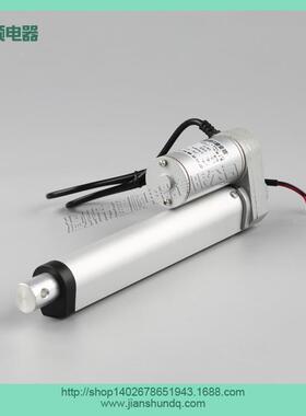 厂家12v2436v型电动推杆电动伸缩线性v执行杆器电视ZDO升降机1微0