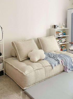 懒榻人沙发客榻25167厅组合新款现代简约卧房间出租屋室米小沙发