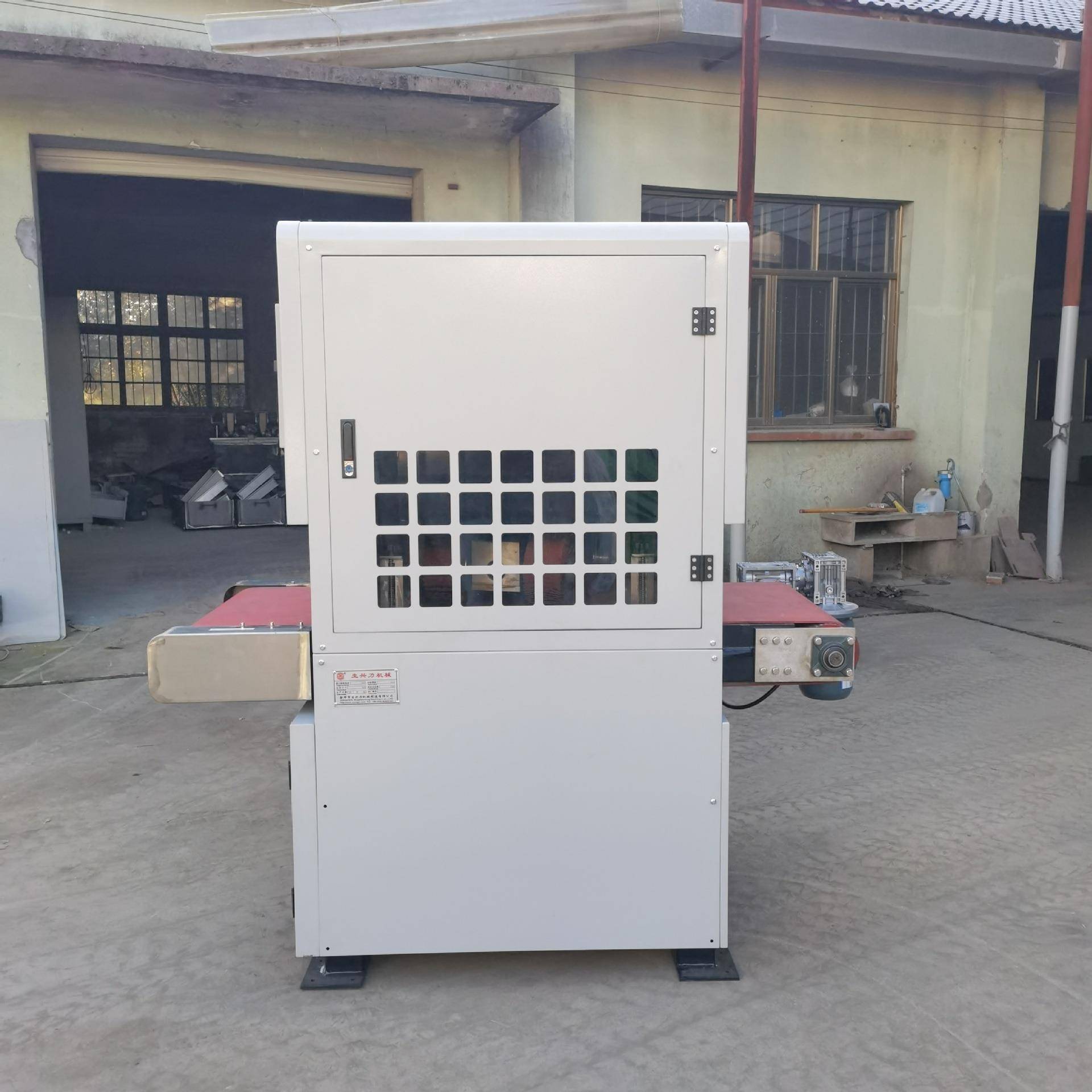 平面金属抛光除锈拉丝机FCD光全自动抛毛机不锈钢平面打去刺砂磨