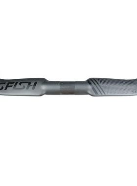 SISH全碳纤维公路车破风弯把超行轻一体成型内F走线把手31自.028m