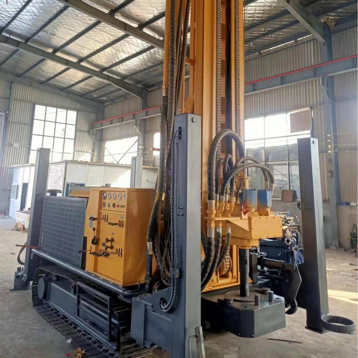 气动机钻机60060钻0机工程用水井钻机岩石钻井气动打井钻井机