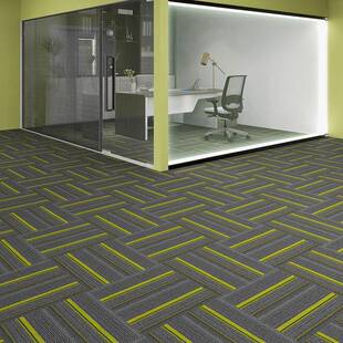 办公室地毯卧积室客厅房间家用满大铺酒店商用司公面拼JBU接方块