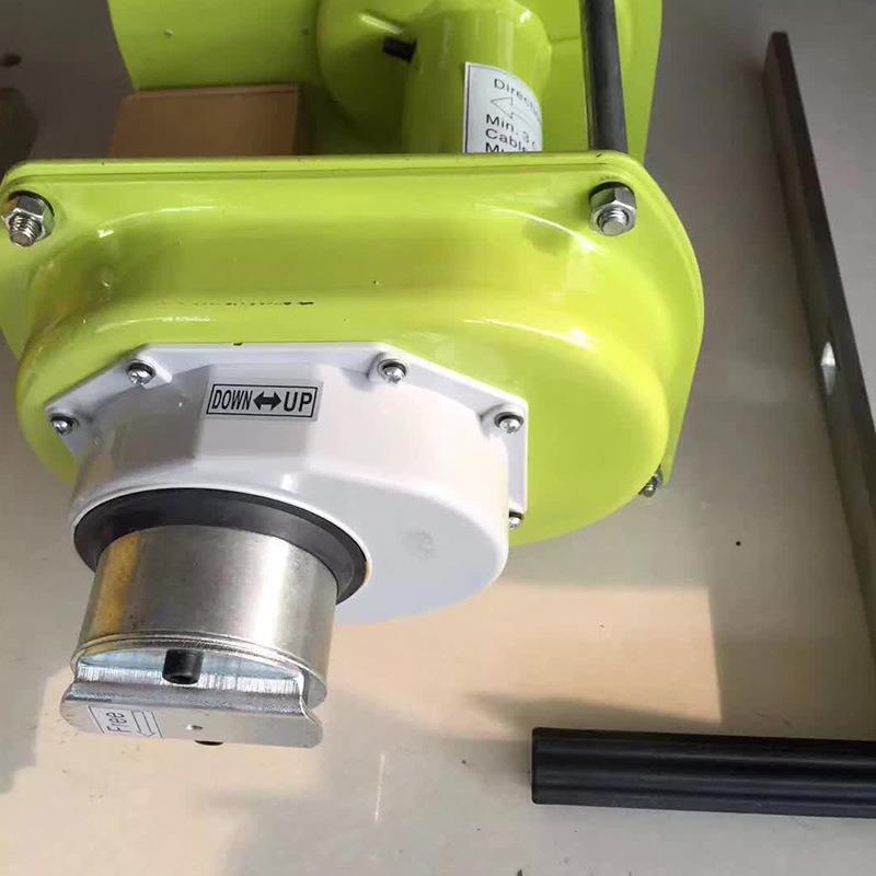 重手摇绞盘双向自锁式手动车绞盘大型容量卷185筒1T2T3引T绞牵机