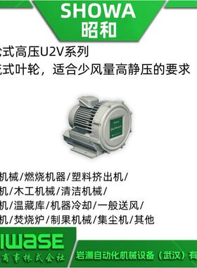 A2D1F-2DBF0SHOWA昭和鼓风机轴大流式风机0高压低噪音100mm口径