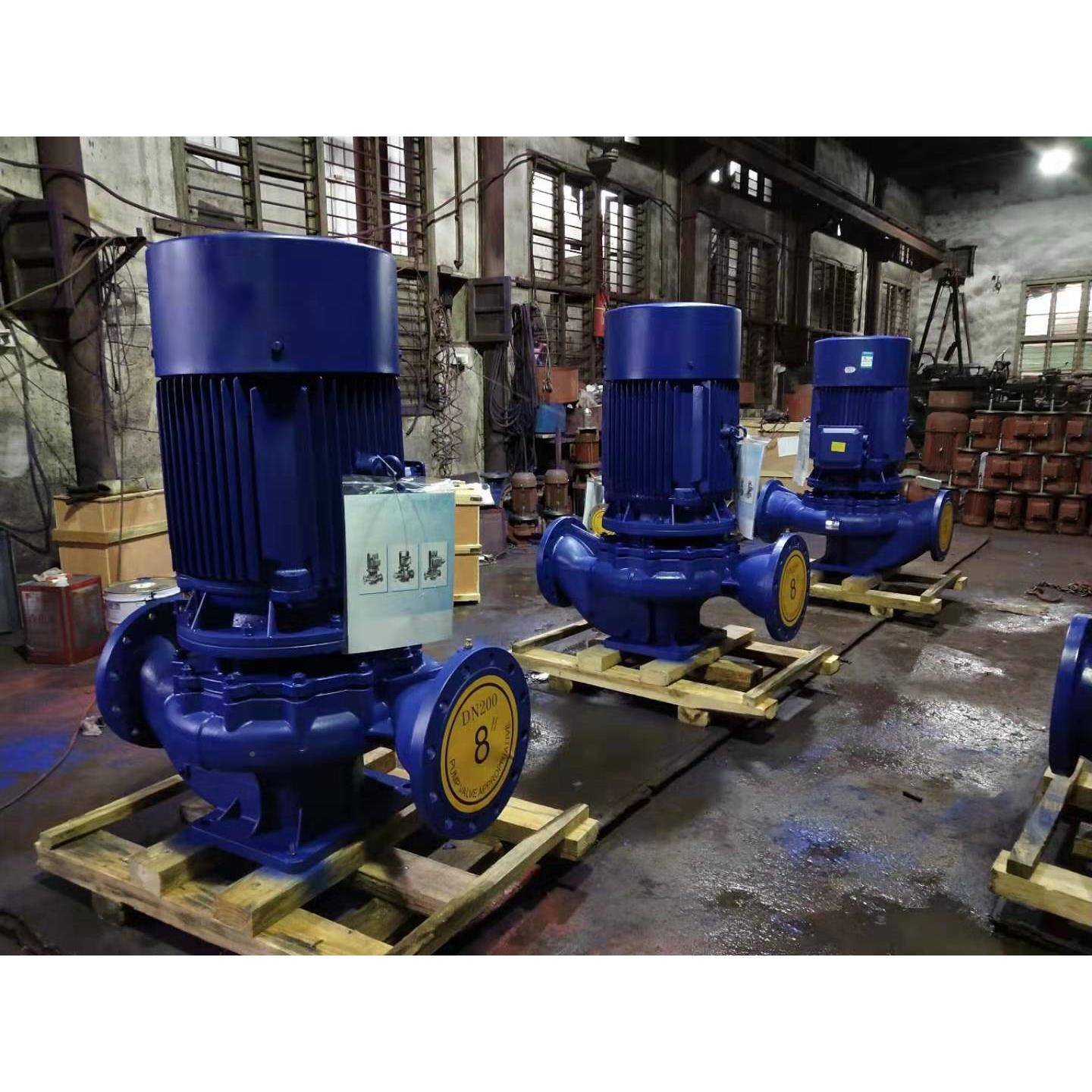 A洺ISG125-20IA道离管心泵增压泵化工ISG125-2泵清热水泵5沂ISGB/