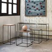 美式 极简挂壁架落地关客厅玄壁挂书架KLA客厅墙上饰储物书柜收装