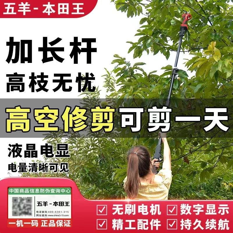 进口充电式锂电果树修枝剪