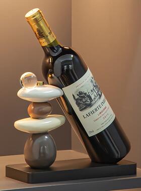 客酒厅柜装饰品红酒架摆边件餐柜ltao1004家感居饰品轻奢