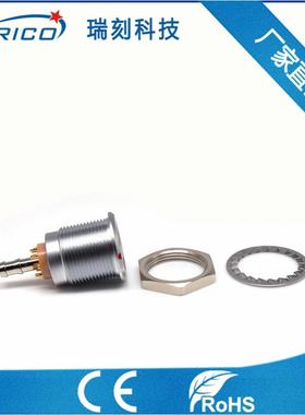 路电气一体插航头母座3311B系列8+1推拉自锁接器连航插天电路气器