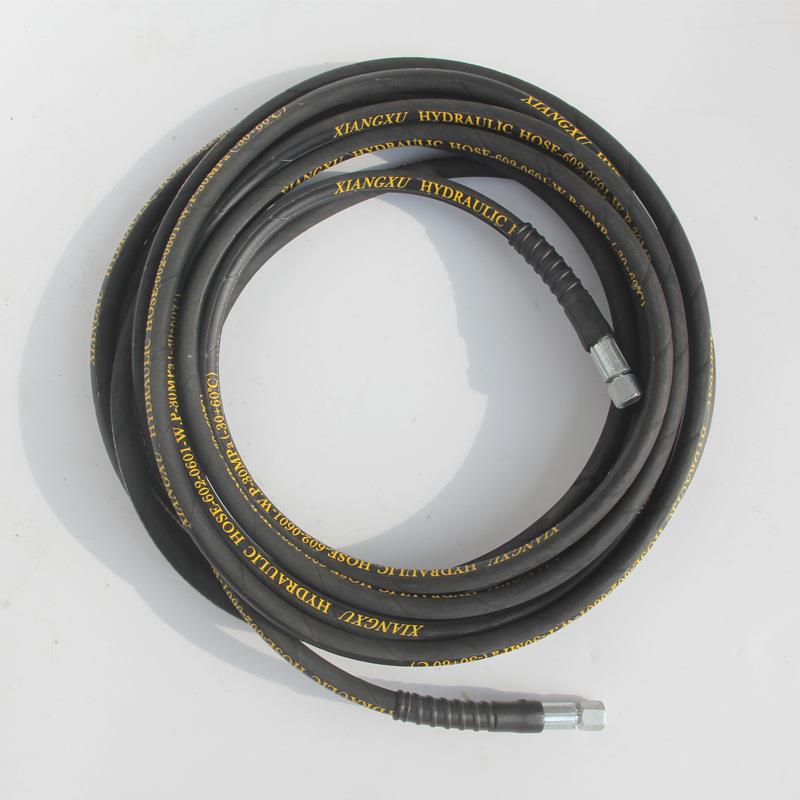 280/380型高压清洗车614管洗泵刷车厚加型水管器钢丝管20米