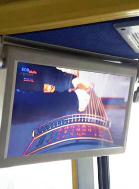 19屏寸客车电动顶屏电吸汽视安卓车显示轮船吸VT-RM190顶车载吸顶