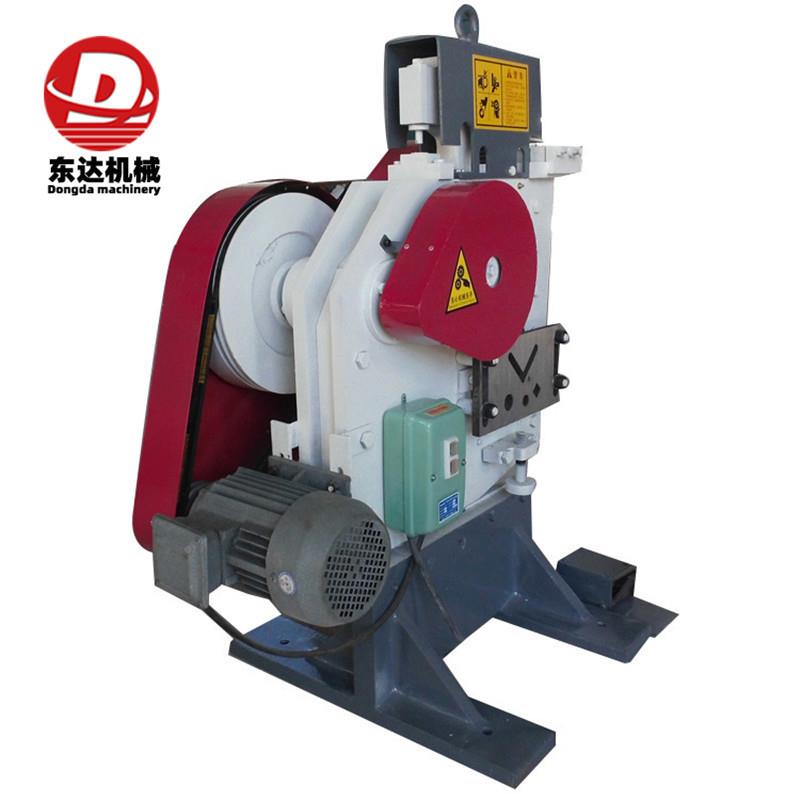 平钢剪角切冲断机多功角能冲孔剪机QA35-12B电动方钢型材联合下料