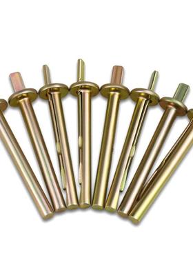 现货片壁膨式胀虎钉镀锌两片壁虎夹心膨胀钉快73538速打入式膨二