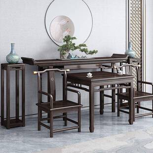 新式中堂六件实木明式条案农村堂中屋供奉桌佛桌台简套约翘302头