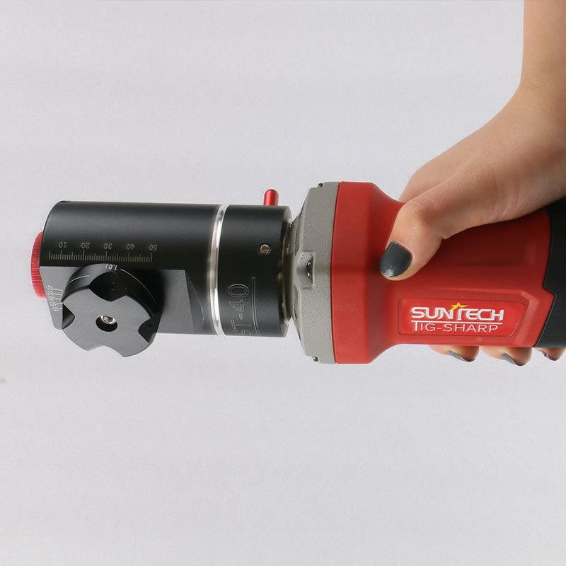 常州钨针磨削扬州钨针磨削持淘ST-40机乐ST-40手式钨机针打磨机