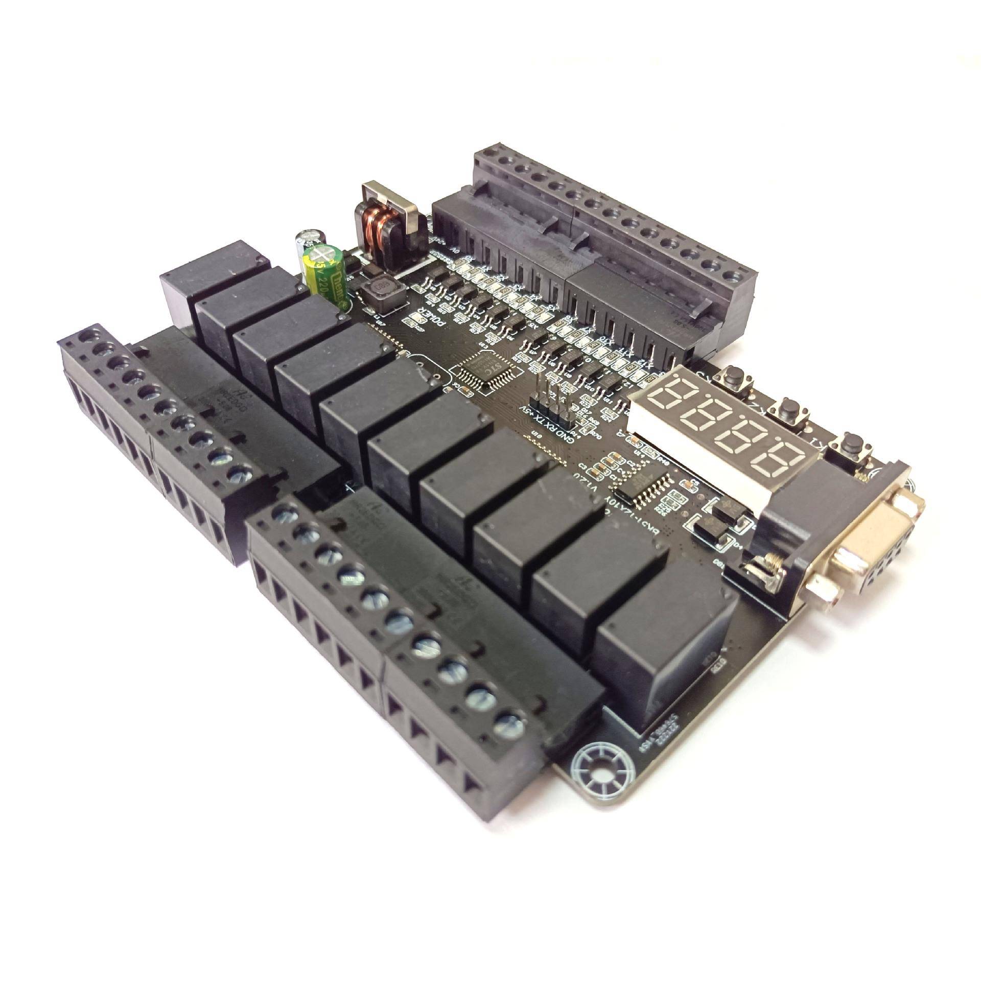 BK5112X0Y控制板51单LUQ机TTL工控板22M片R十二1输入十-输出串口