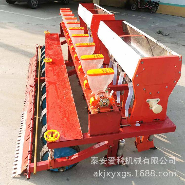 免耕谷子粱播种高播机新款玉米大豆种植机农用AK-SL16黄豆点播黍